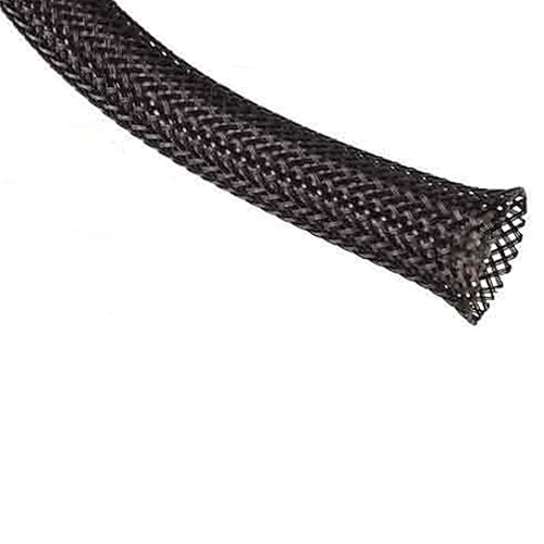 Electriduct 1/8" Fray Resistant Clean Cut Expandable Braided Sleeving - 100 Feet