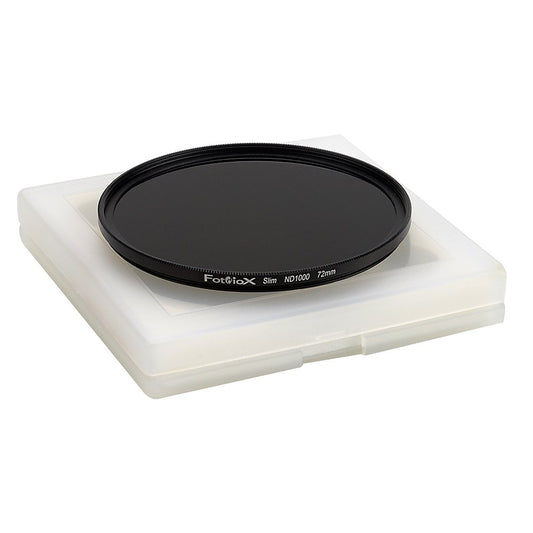 Fotodiox Pro 72mm 10-Stop Neutral Density Slim Filter (ND1000)