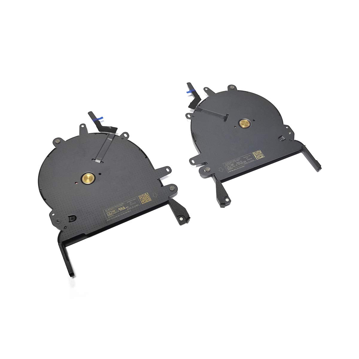 ICTION New A1990 A1707 CPU Cooling Fan Replacment 923-01471 Compatible for MacBook Pro Retina 15'' A1707 A1990 Fan Left + Right 2016 2017 2018 Year