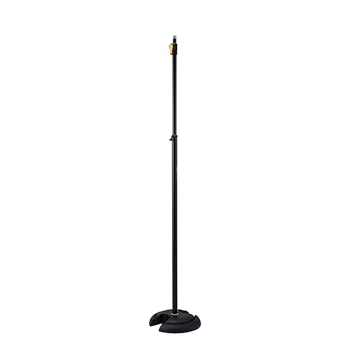 Hercules MS201B PLUS "H" Base Microphone Stand with EZ Grip Height Adjustment