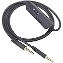 Alitutumao 3.3ft Auxiliary Gaming Cable for Astro A10 A40 A30 A50 Headsets, Compatible with Xbox One PS4 PC Mobile, Black, Male-to-Male 3.5mm Jack…
