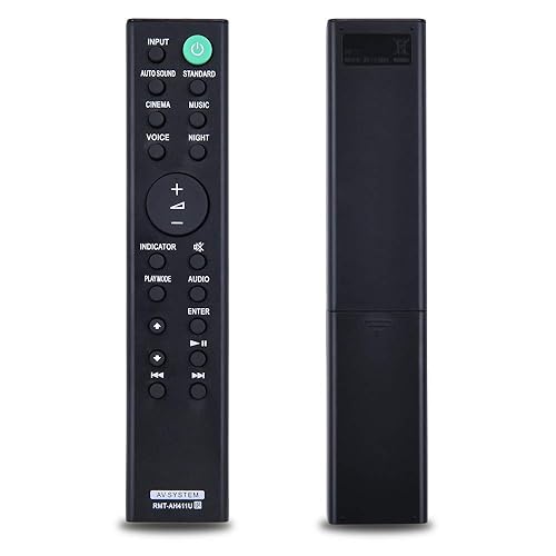 New RMT-AH411U Remote Control Replacment for Sony Sound Bar?Compatible with HT SF200 HT SF150 HT-S100F HT-SF200 HTS100F HT-S100F HT-SF150 HTS100F Home