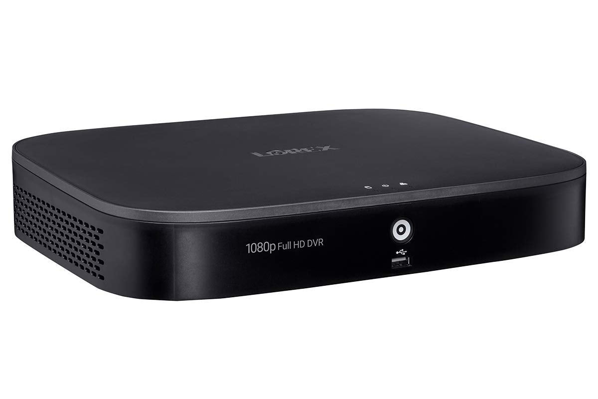 Lorex D241A81B-W 1080p HD Analog Security DVR with Advanced Motion Detection Technology and Smart Home Voice Control (M.) (Renewed)