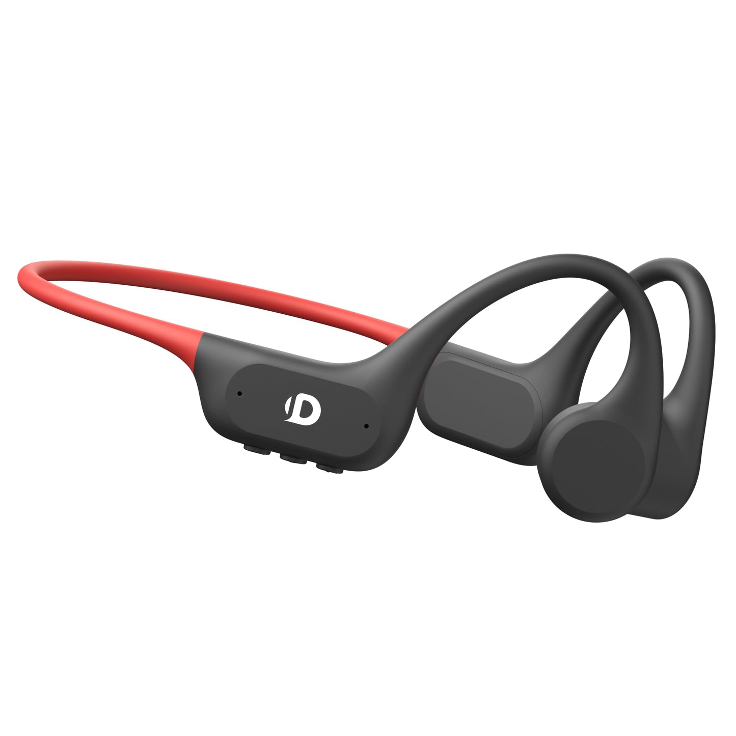 DEMICEA Open Ear Sport Headphones, Soft Silicone Wireless Bone Conduction Earphones, Powerful Bass, 10H Lasting, Multipoint Capable, Quick Charge