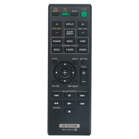 RM-ANP114 Replacement Remote Control Applicable for Sony Sound Bar HT-CT770 HT-CT370 HTCT770 HTCT370 Soundbar
