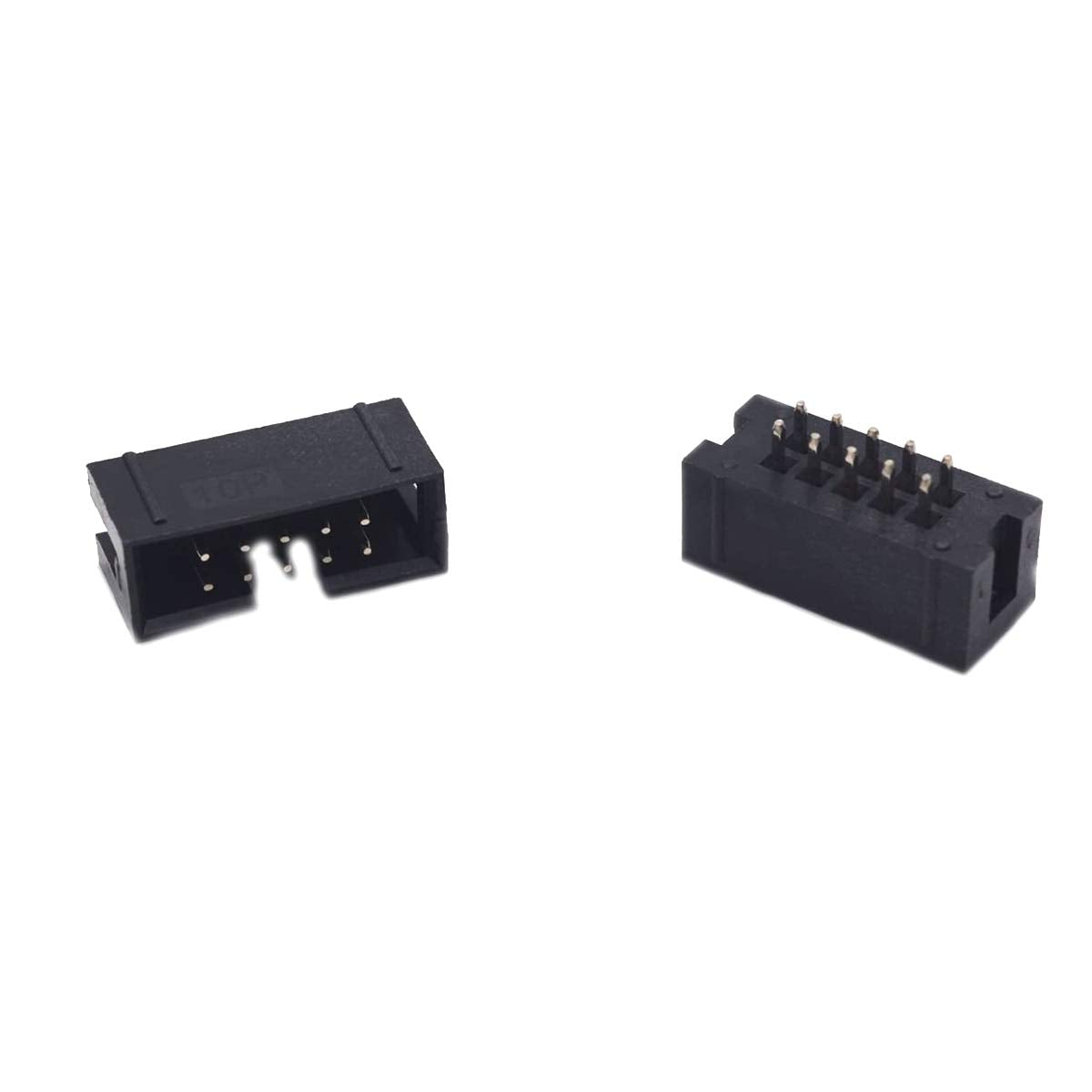 ?Pack of 30?Male IDC Socket 10 Pin 2x5 Pin 2.54mm Pitch Box Header Connector Adaptor