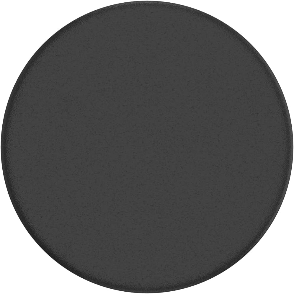 PopSockets: PopGrip with Swappable Top for Phones and Tablets - Black