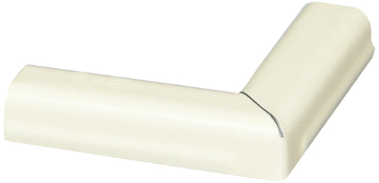 Wiremold Legrand V511 90 Degree Raceway Flat Elbow Fitting, Ivory,White