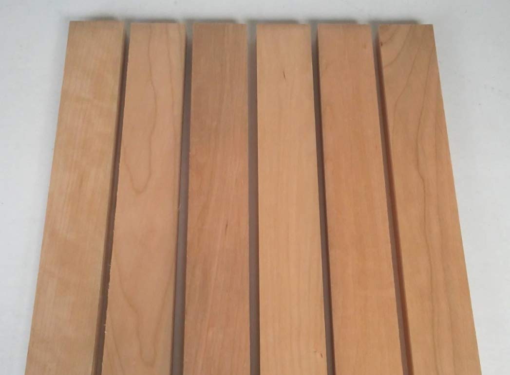 3/4” x 2” x 16” Combo of 6 Walnut 6 Cherry and 6 Hard Maple - 18 Boards