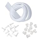 ThtRht Ink Tube 8/6/4 Color Lines Tubing Pipe 3FT Inktube Pipeline with Rubber Stopper and L Connector for CISS Continuous Ink Supply System CIS DIY