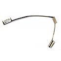 New LVDS LCD LED Flex Video Screen Cable Replacement for Lenovo Thinkpad T440 T450 T460 Aiv10, Without Touch DC02C006D00