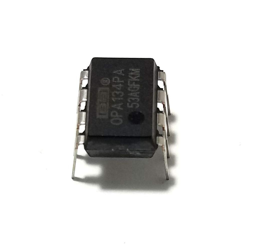 Juried Engineering OPA134PA OPA134 - Mono HiFi SoundPlus High Performance Audio Operational Amplifiers Op-Amp Breadboard-Friendly (Pack of 1)
