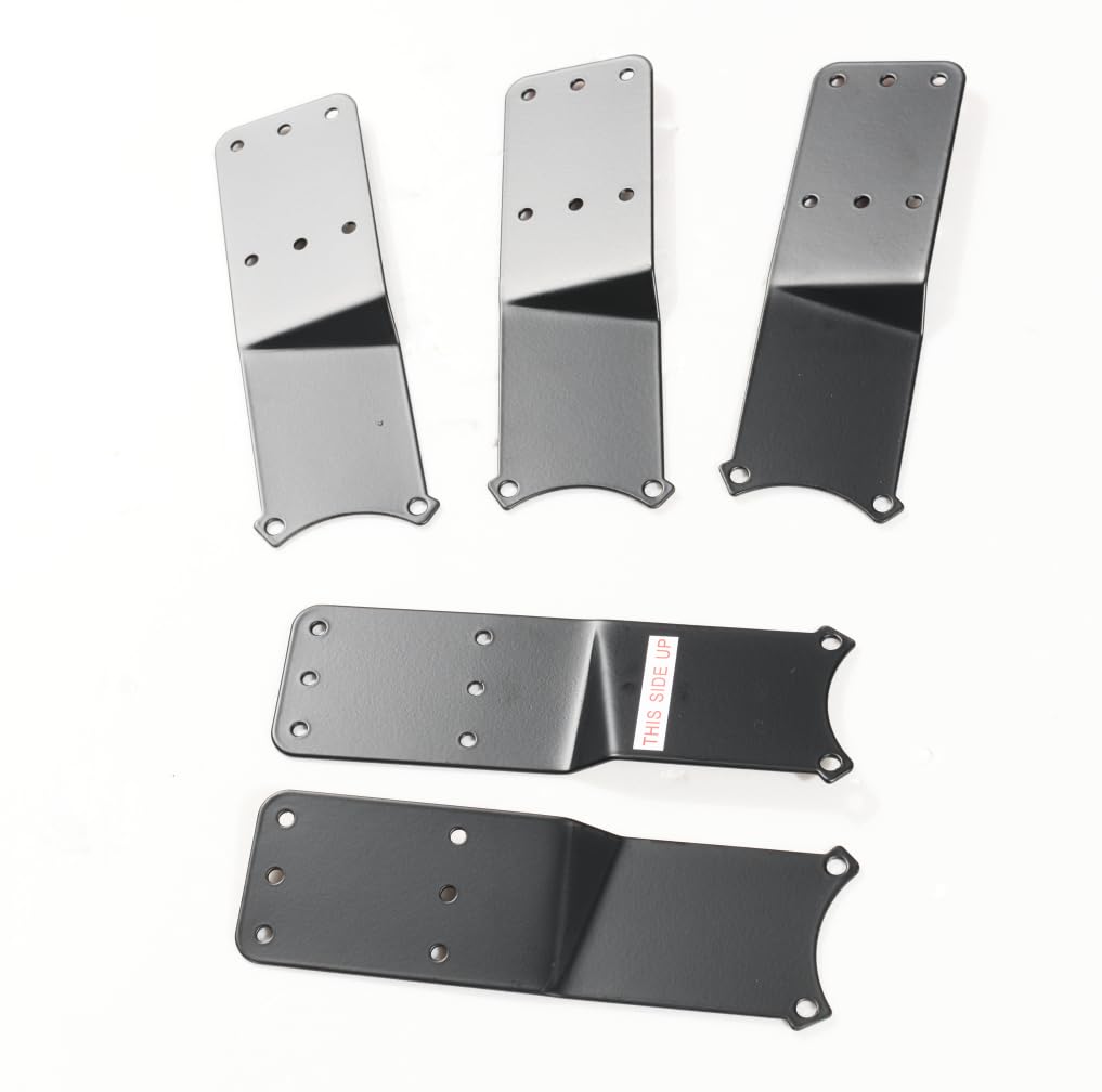 TCL Replacement Parts Ceiling Fan: 5 Pack Part G Connect Fan Blades to The Motor 52 Inch Ceiling Fan HFSB-60000AD (Black)