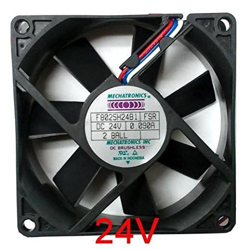 Mechatronics 24V DC Fans (80x25mm, High Speed)