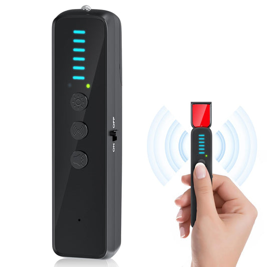 Hidden Camera Detectors, Mini Anti-Spy Camera Detector, Portable RF Signal Scanner, Bug Detector, Listening Devices Detector, GPS Tracker Finder