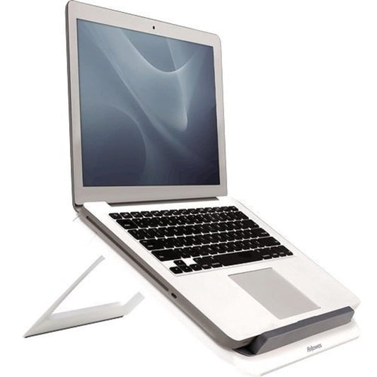 FOMSAF Fellowes I-Spire Series Laptop Stand for Desk Adjustable Height Portable Laptop Riser for The Home and Office - Max Monitor Size 17", Max