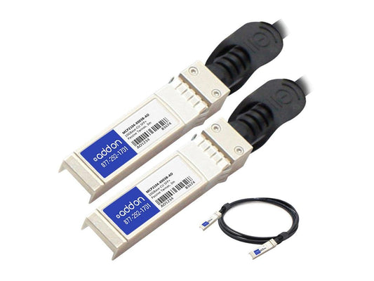 AddOn Add-On Computer Products Mellanox MCP2104-X003B Compatible TAA Compliant 10GBase-CU SFP+ to SFP+ Direct Attach Cable (Passive Twinax, 3m)