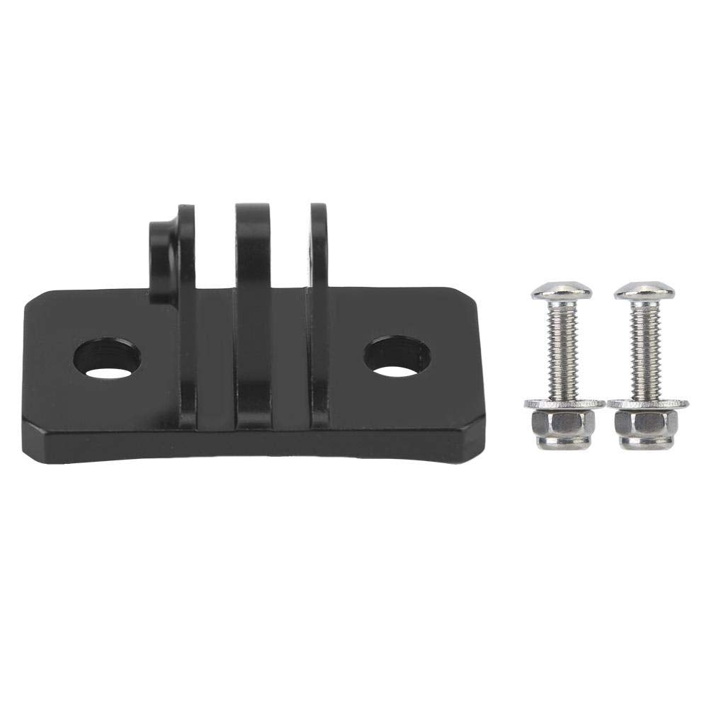 Serounder Skydiving Helmet Fixed Base Holder Adapter Mounts for 7/6/5/4/for/for XiaoYi/for OSMO Action Cameras(Black)