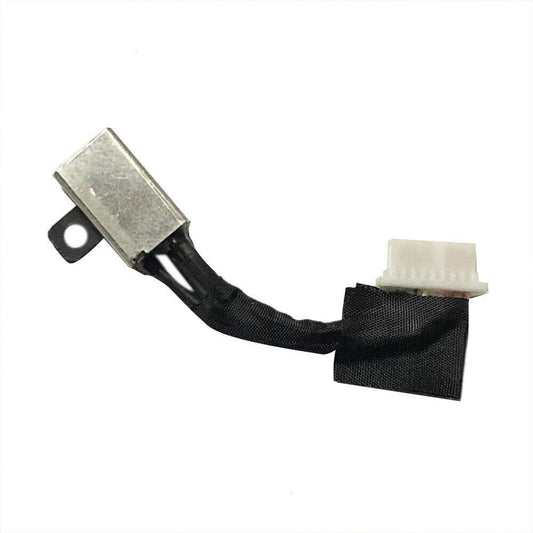 DC Power Jack Charging Port Cable Socket Plug Connector Replacement for Dell Inspiron 13 7391 2-in-1/7390 P113G 13.3" Laptop P/N: 450.0EZ0A.0021 48JWV