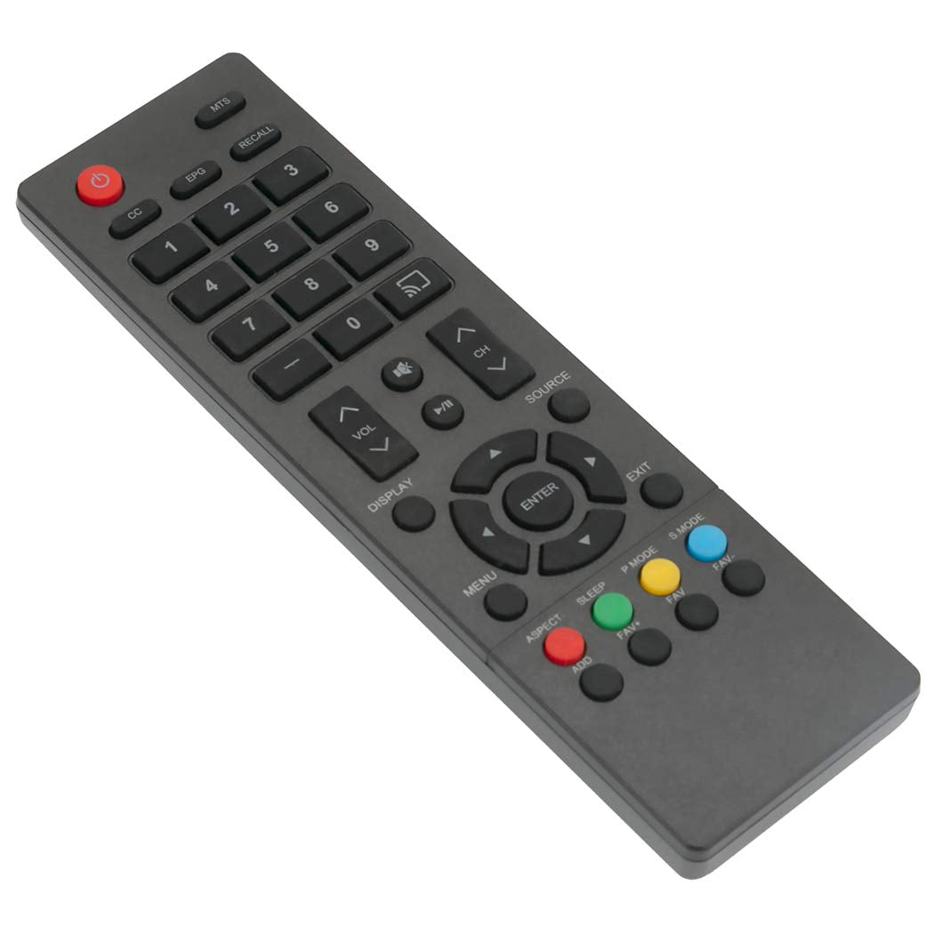 New Remote Control Replacement Applicable for Polaroid UHD LED TV 43GSR4100KL 49GSR4100KL 50GSR4100KL 55GSR4100KL 65GSR4100KL 75GSR4100KL 49GSR4100XL