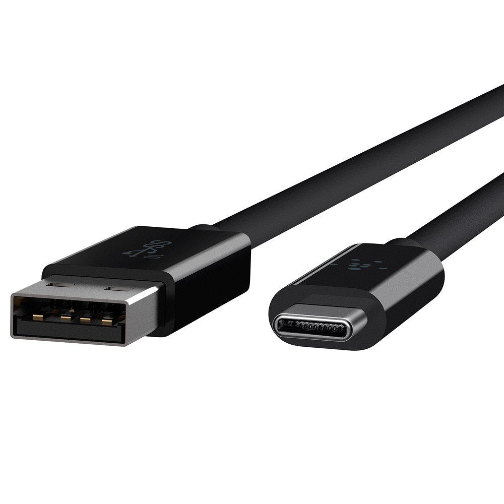 Belkin 3.1 USB A To USB C Cable Compatible W/ Thunderbolt 3 - USB C Cable For Macbook Pro, Galaxy & More - Data Transfer Up To 10gbps - For USB C