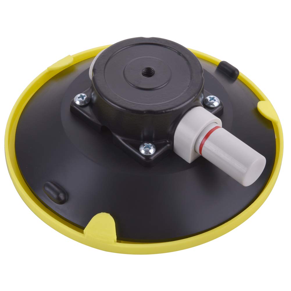 IMT 6" Mounting Vacuum Suction Cup 5/16"-18 Female Threaded, Small Hand Pump Active Camera Mouting Base, Glass Sucker Sucking Tool/Car Sucker