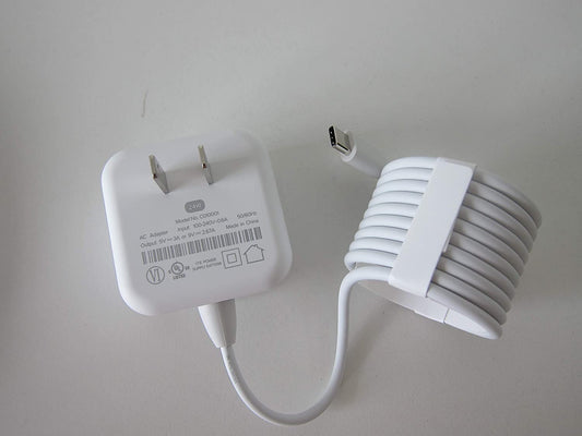 C010001 USB-C 5V 3A or 9V 2.67A 24W Replacement Power Adapter for eero Pro 6 Mesh WiFi & More