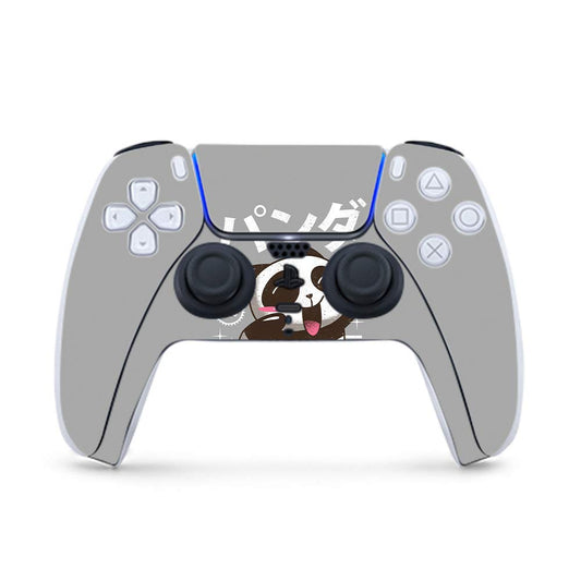 MightySkins Gaming Skin for PS5 / Playstation 5 Controller - Panda Kawaii | Protective Viny wrap | Easy to Apply and Change Style | Made in The USA