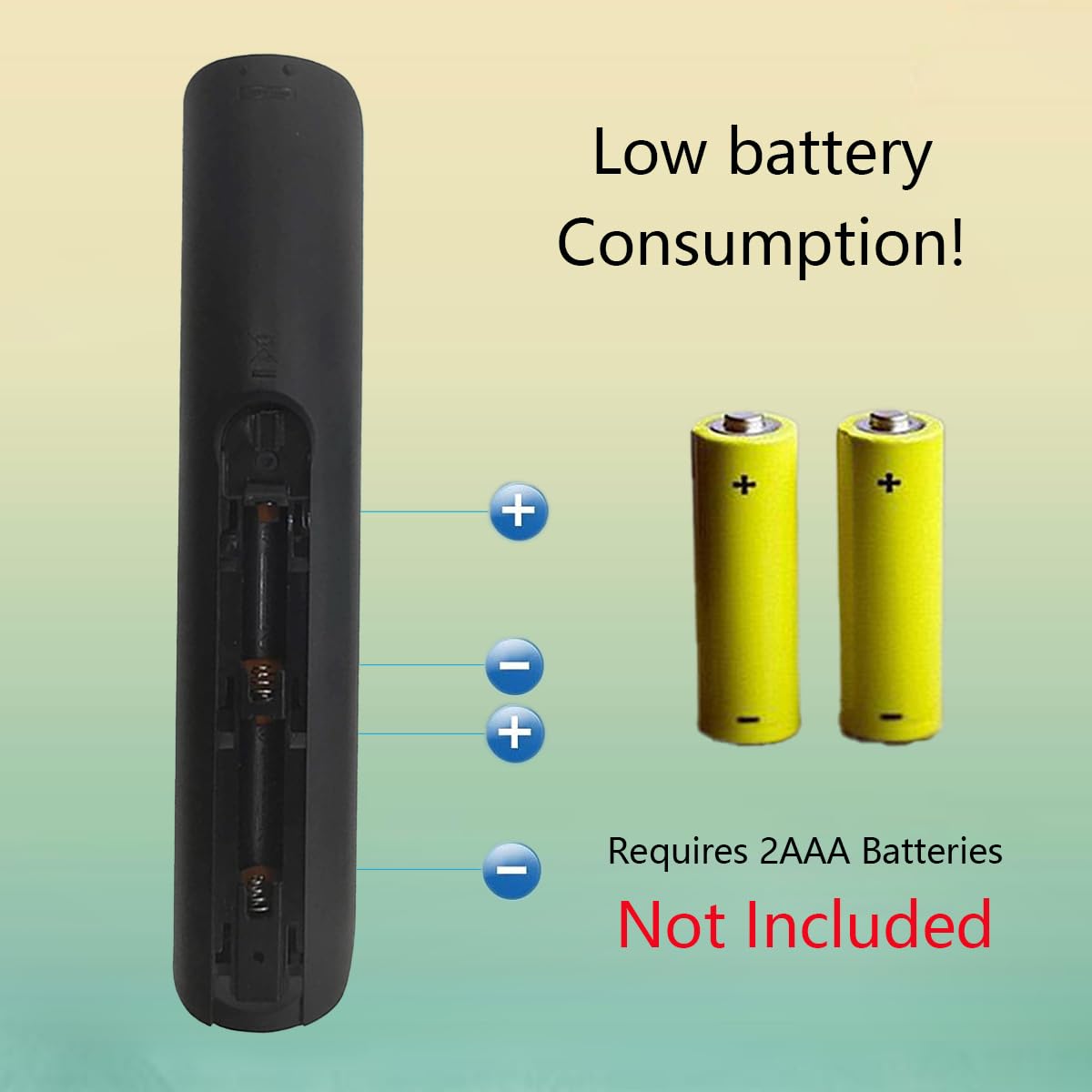 Universal Remote Control Replacement for Samsung Smart TV UN50F6300AF UN50F6350AF UN55F6300AF UN55F6350AF UN55F8000BF UN55F9000AF UN60F6300AF