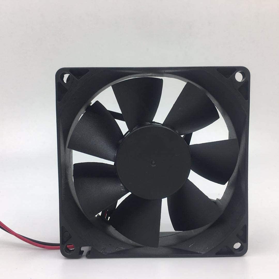 JF0825S2H-R 24V 80mm Fan, 24V 0.15A 2-Wire Cooling Fan
