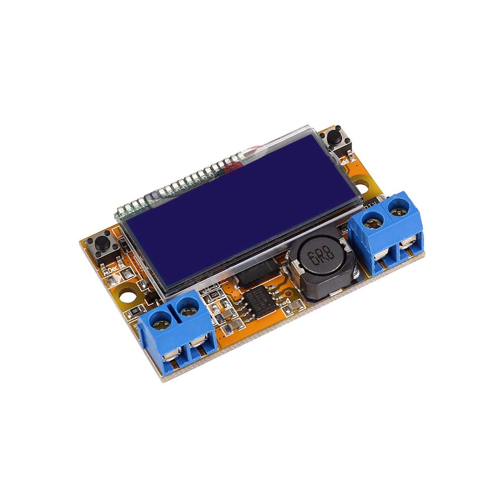 DEVMO DC-DC Adjustable Step Down Power Supply DC-DC Buck Converter Module/Voltage Regulator Current LCD Display Shell