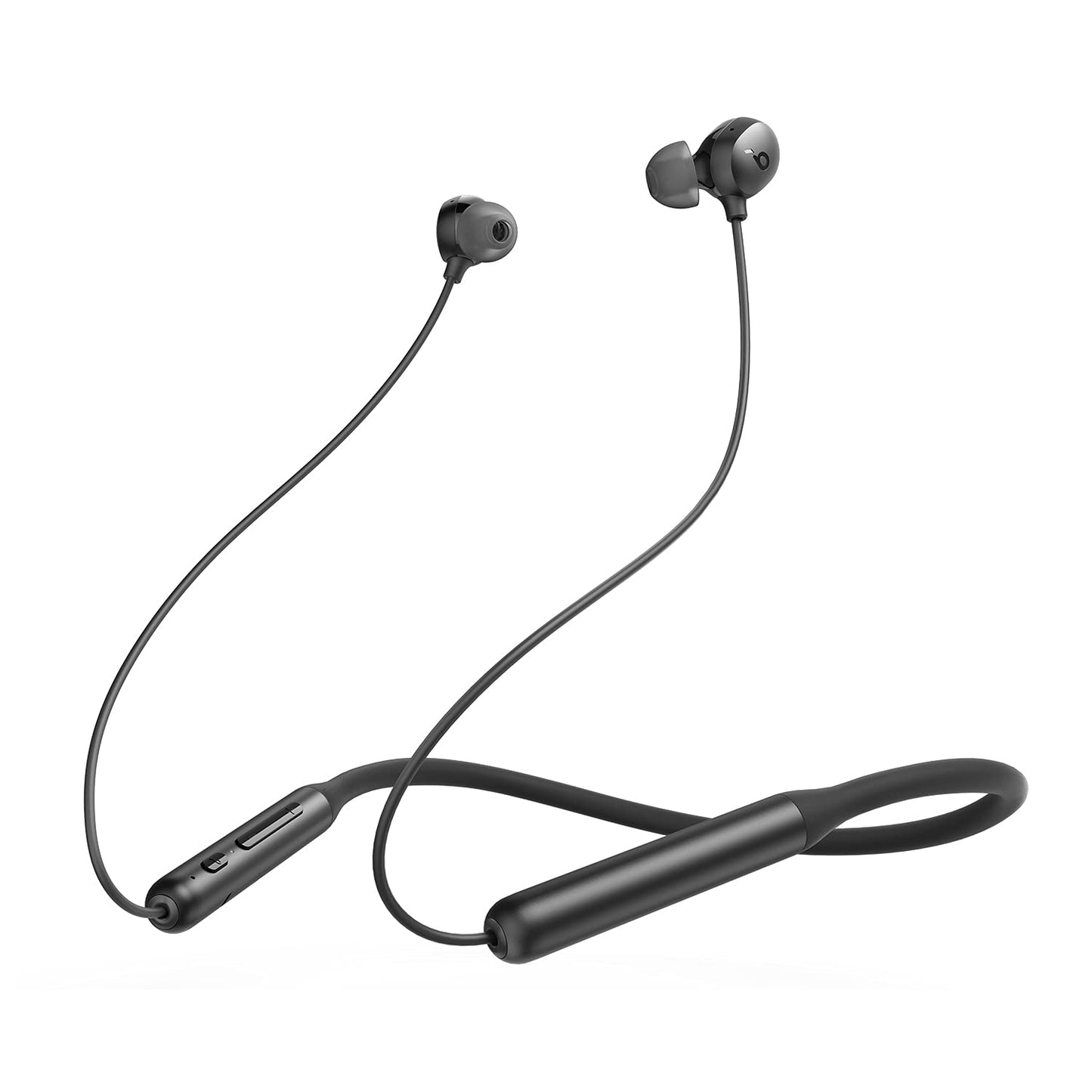 Soundcore by Anker Life U2i Wireless Neckband Headphones, 10mm Drivers with BassUp Technology, 24H Playtime, AI-Enhanced Calls, Foldable