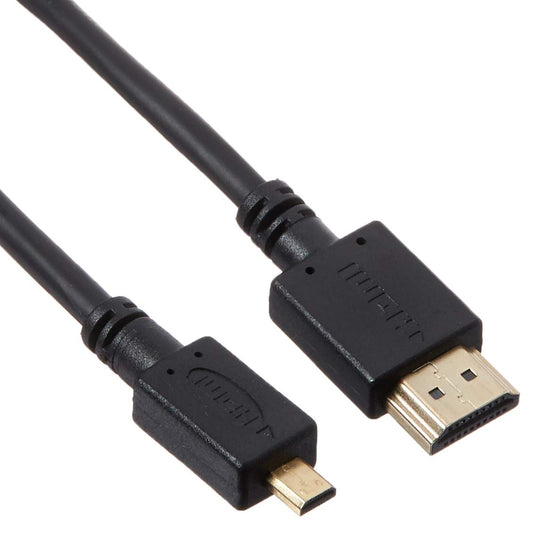 HDMI to Micro-HDMI (D) Gold Audio/Video Cable (6 ft/1.8m)