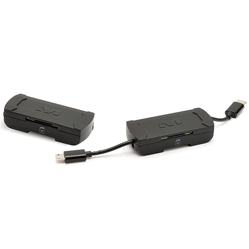 MUDDY 2-in-1 Memory Card Reader Micro USB & USBC On-The-Go Devices