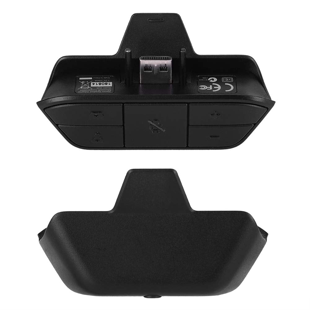 ASHATA Stereo Headset Adapter for One Game Controller, for Headphone Converter with 3.5mm Audio Jack