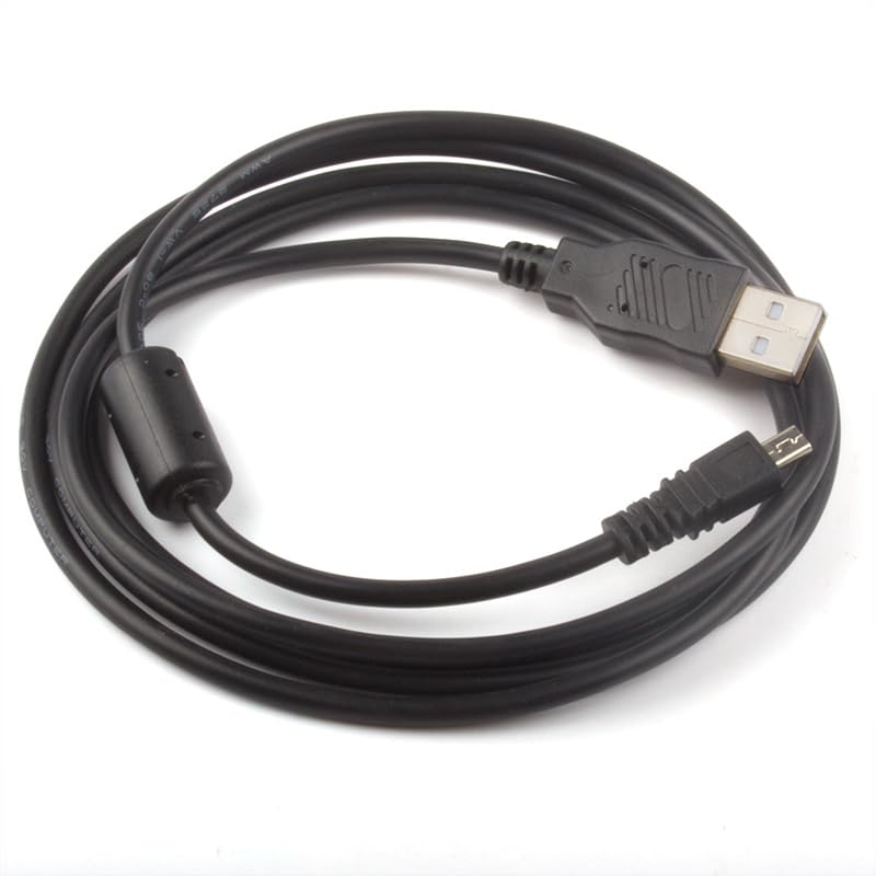 Camulti UC-E6 Digital Camera USB Data Cable Mini 8 Pin for Sony for Nikon CoolPix for Fuji for Panasonic P510, P520, S80, S1000, P510,S4200, S4300