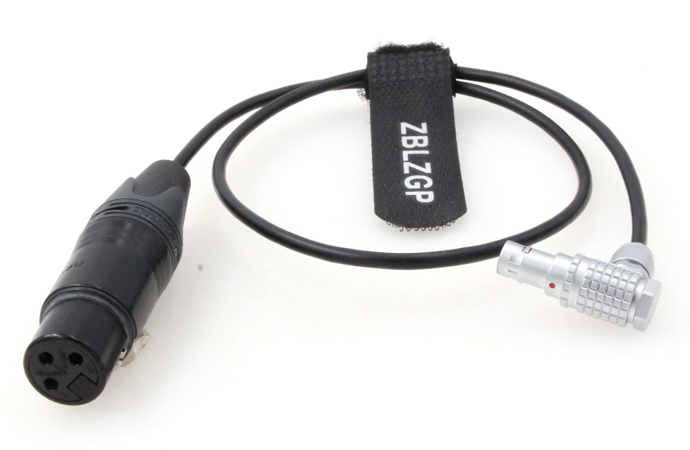 ZBLZGP 3 Pin XLR Female to Right Angle 0B 6 Pin Male Audio Cable for ARRI Alexa Mini LF Camera
