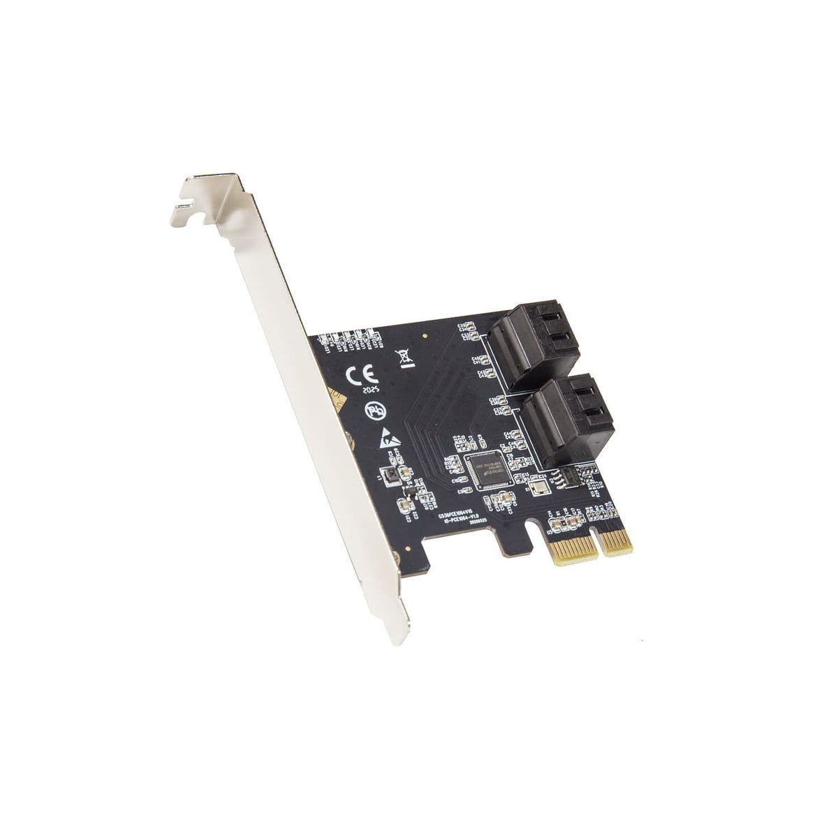 IO Crest 4 Port SATA III Expansion Card with Low Profile Bracket - 6Gbps SATA 3.0 Controller PCI Express x1 ASMedia 1064