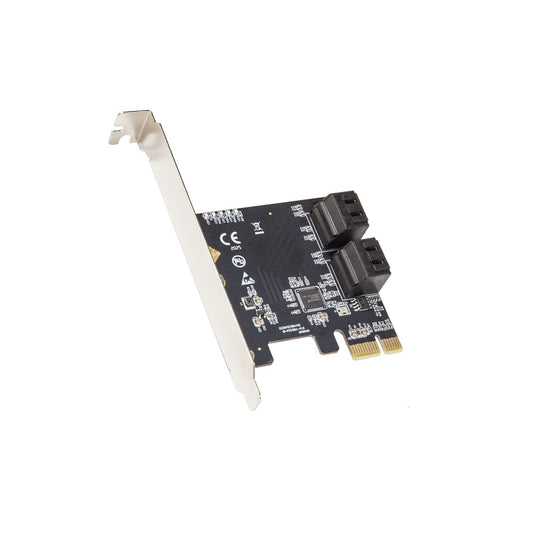 IO Crest 4 Port SATA III Expansion Card with Low Profile Bracket - 6Gbps SATA 3.0 Controller PCI Express x1 ASMedia 1064