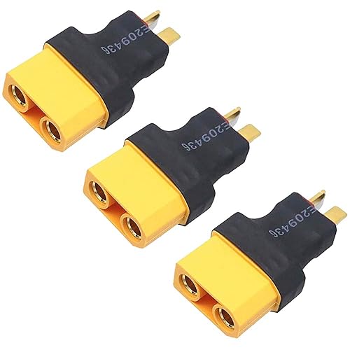 Yiqigou Deans Style Male to Female Adapter, 3 Pcs