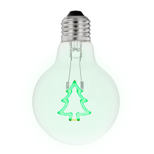Festive Living LED Christmas Tree Decorative Green Filament Light Bulb