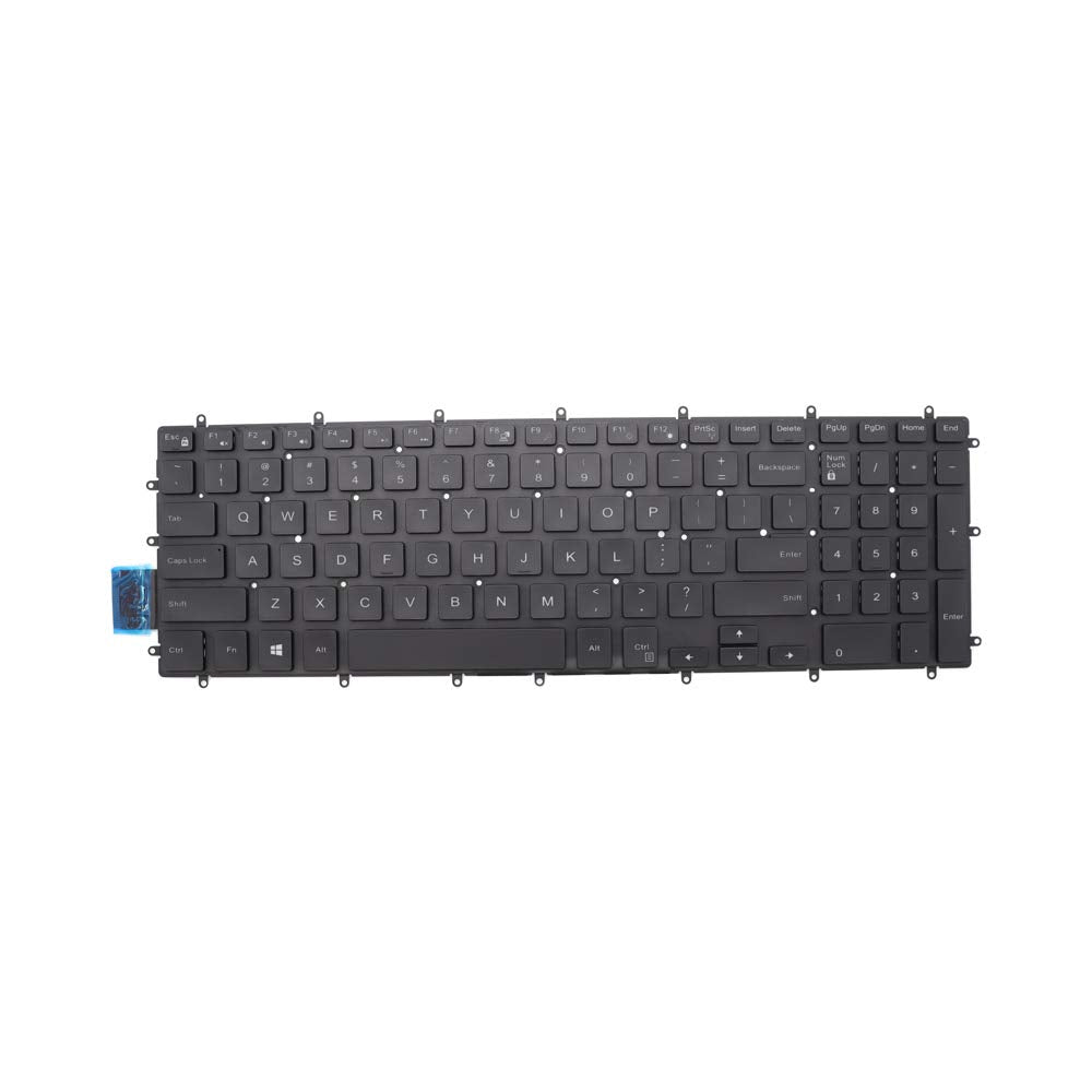Abakoo New Replacement Keyboard for Inspiron 17-5765 17-5767 17-5770 17-5775 7566 7567 Keyboard US Backlit 03NVJK 15 5565 5567 5570 5575 PK1Q01B00