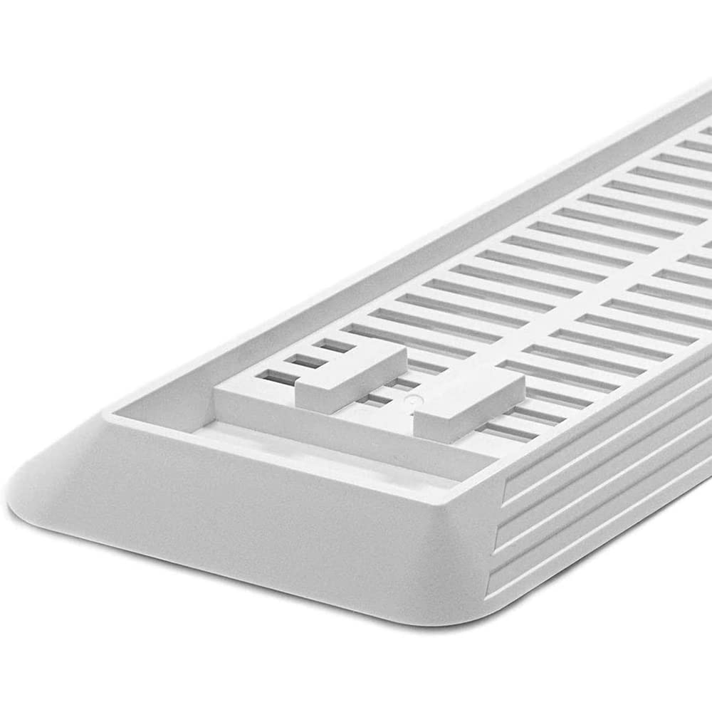 Chenkxin Vertical Stand for PS4 Pro, Built-in Cooling Vents and Non-Slip Feet Steady Base Mount Holder for PlayStation 4 Pro Console, White