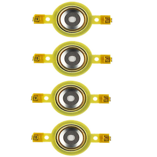 UCCKEYI High-Performance 1-inch Titanium Diaphragms (4pcs), 4-Ohm - Direct-fit Replacement for PRO-TW1L, PRO-TWX1, PRO-TWX1BK Drivers