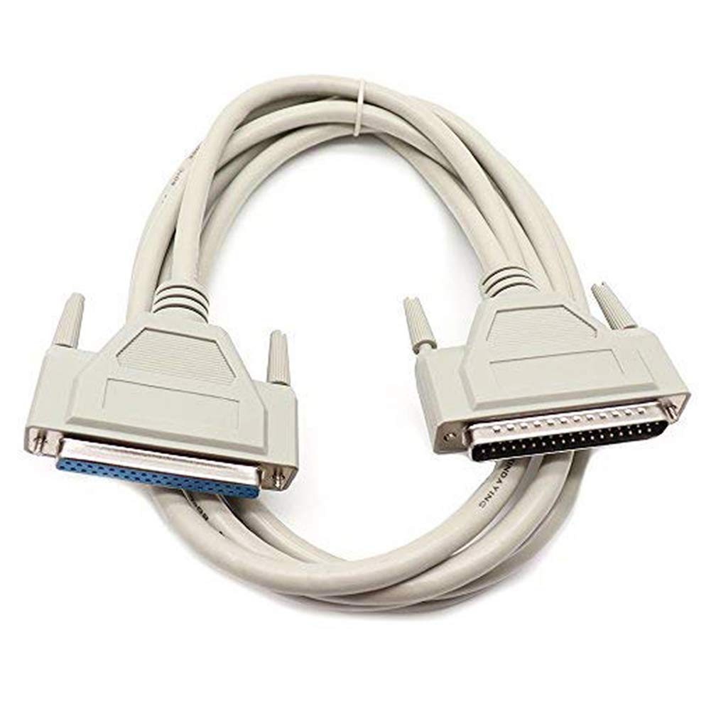 Yohii DB37 Serial Extension Cable 37 Pin 3m/10ft Male to Female for PC Printer Network Modem- (G7.23)