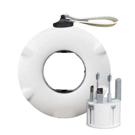 MOGICS Bagel-(White) Universal Power Strip | Working from Home Essential