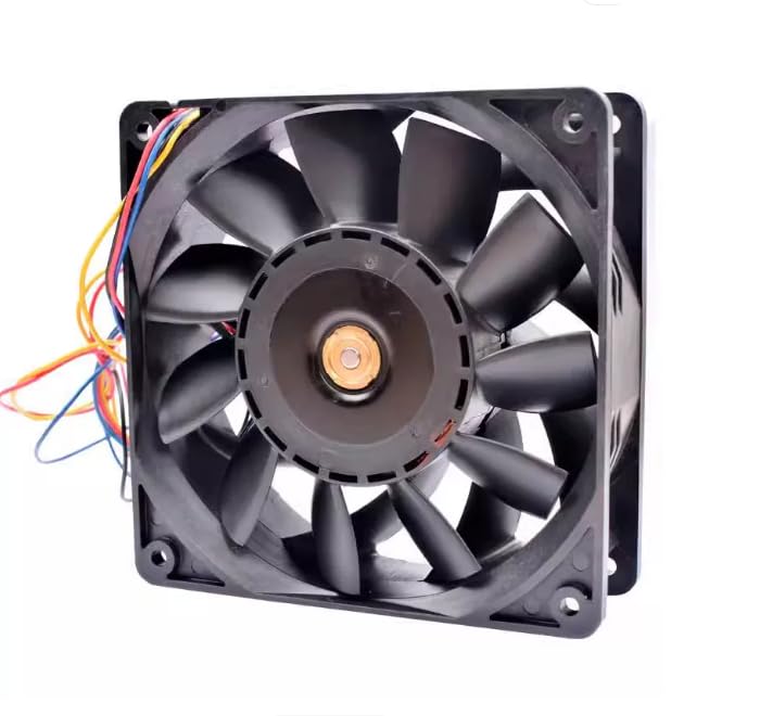 AS12048HB389300 DC 48V 1.15A 120x120x38mm 4-Wire Cooling Fan
