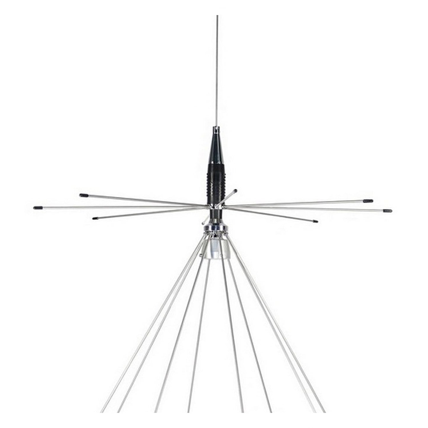 Tram® 300-Watt/200 Watt Broad-Band Scanner 25 MHz to 1,300 MHz Super Discone Stainless Steel Base Antenna with Added CB Transmit Bands