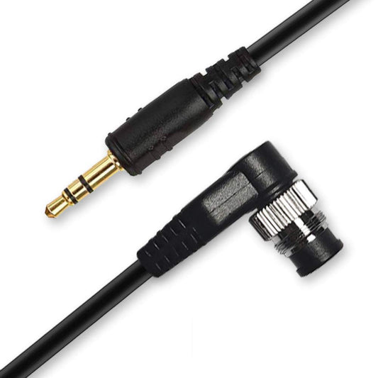 Off Camera Shutter Connecting Cable 3.5mm-DC0 Camera Connecting Plug 3.5mm Cord Compatible for Nikon Cameras (Fit for Pixel Shutter Remote Control