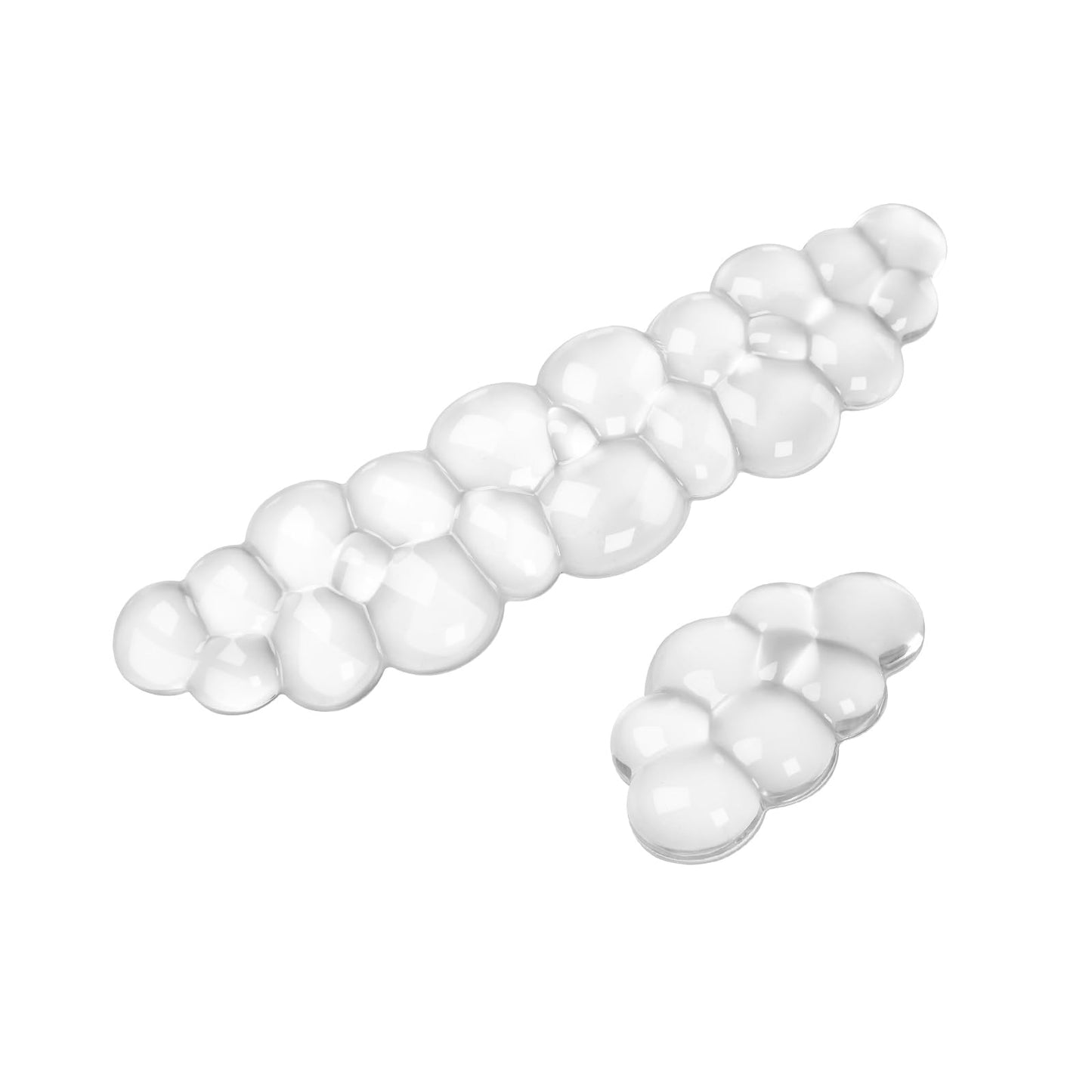 Gel Cloud Keyboard and Mouse Wrist Rest Set, Cute Ergonomic Wrist Support and Arm Support Keyboard Rest for Typing Pain Relief?Suitable